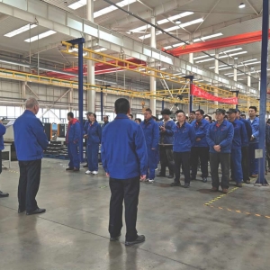 生产技术部召开第四季度生产攻坚 总结表彰大会